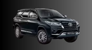 Toyota Fortuner for rent in Hyderabad